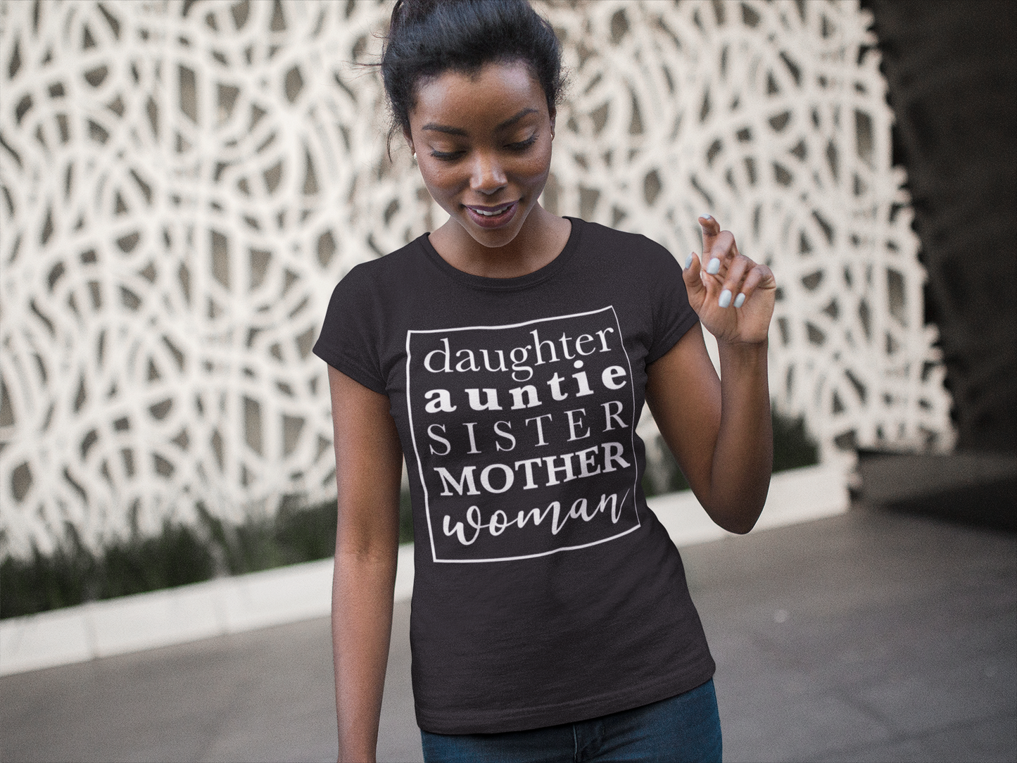 Celebrating Women T-shirt - Black Tee