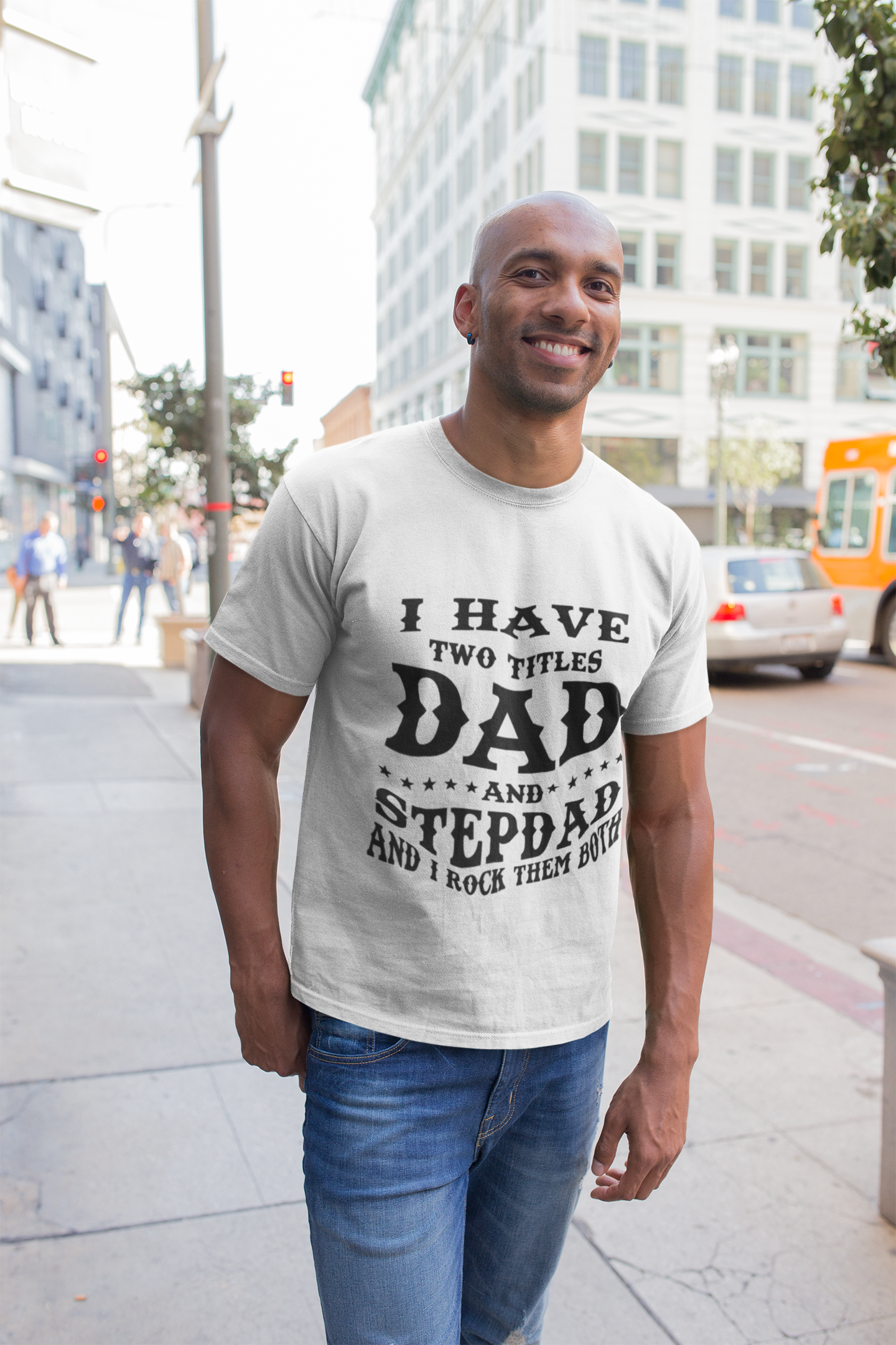 Dad and Stepdad Tee